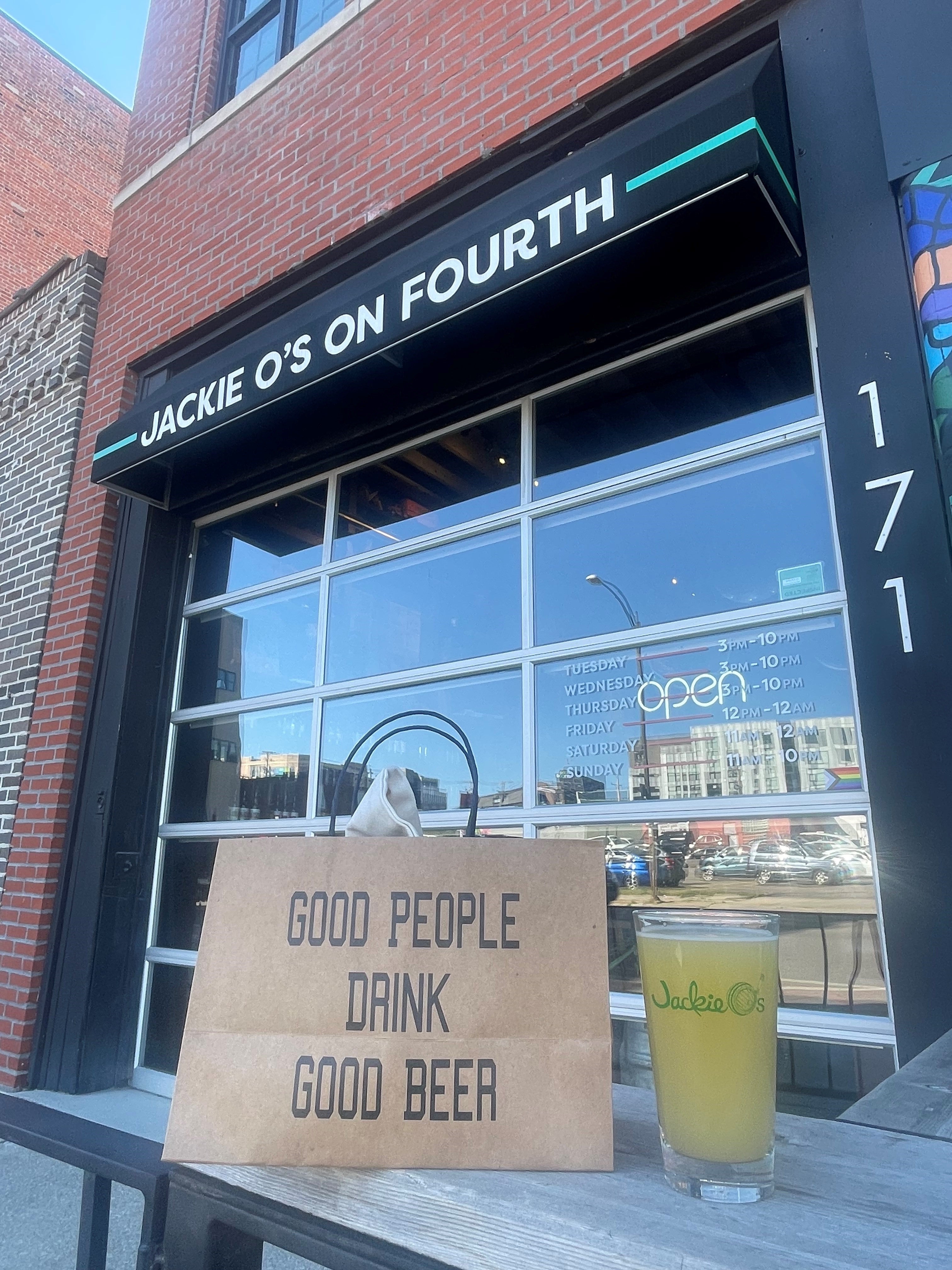 Good People Drink Good Beer Paper Caddy Bag ($100 for case of 100 bags)